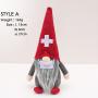 2020 New Christmas Decorations Doctors Nurses Santa Claus Faceless Doll Decoration Gift Christmas Doll