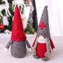 2020 New Christmas Decorations Doctors Nurses Santa Claus Faceless Doll Decoration Gift Christmas Doll