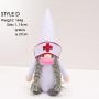 2020 New Christmas Decorations Doctors Nurses Santa Claus Faceless Doll Decoration Gift Christmas Doll