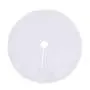 Christmas plush tree skirt Pure white long hair Christmas tree skirt 78 90 122, 152cm Christmas tree decoration tree skirt