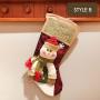 Christmas decoration gifts Santa Claus snowman socks Christmas gifts Christmas socks decoration Christmas socks gift bags