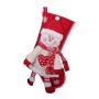 2020 New Red and White Dancing Old Man Handmade Christmas Socks Large Gift Bag Christmas Decoration Christmas Eve Candy Socks