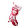 2020 New Red and White Dancing Old Man Handmade Christmas Socks Large Gift Bag Christmas Decoration Christmas Eve Candy Socks