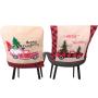 Christmas decoration seat cover car dining table chair household seat cover Christmas chair cover linen handicraft Christmas decoration seat cover car dining table chair household seat cover Christmas chair cover linen handicraft