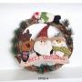 Christmas decorations, Christmas decorations, wreaths, dolls, vine rings, Christmas tree pendants, window dressing props, wreaths