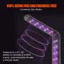 UV Light Sanitizer Wand, Portable UVC Light Disinfector Lamp Chargable Foldable for Home Hotel Travel Car Kills 99% of Germs Viruses & Bacteria