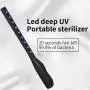 UV Light Sanitizer Travel Wand, UV Light Sanitizer Wand, Portable Disinfection with USB Charging for Household and Travel UV Light Sanitizer Travel Wand, UV Light Sanitizer Wand, Portable Disinfection with USB Charging for Household and Travel
