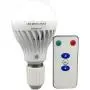 LED Magic Bulb AC85-265V 7W with Remote Controller White Lighting Built-in Rechargeable Battery LED Lamp for Home Indoor Flashlight