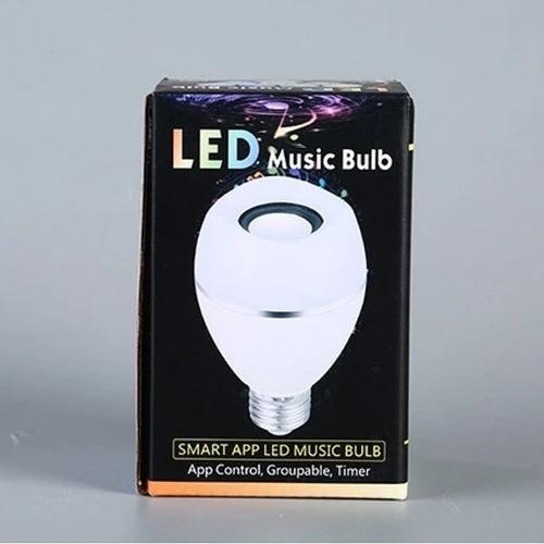 LED Bluetooth Light Bulb Speaker, Multi-Connected Music Bulbs, 8W E26/E27 RGB + Warm White Color Changing Lamp with APP Control - Play Music Synchronously(1 Pack)
