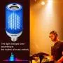 Bluetooth Light Bulb Speaker | 8-Watts New GEN-Flow LED RGB Color Changing Music Lamp | Superior Stereo Sound, Upside-Down Mode | Updated Remote Control