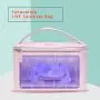 LED Light Bag, Portable Travel LED Light Box, LED Light Clean Lamp for Cell Phone/Underwear/Toothbrush/Beauty Tools/Jewelry