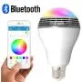 LED Smart Light Bulb with Bluetooth Speaker and APP Control RGB Multi Color Changing Dimmable LED Smart Light Bulb with Bluetooth Speaker and APP Control RGB Multi Color Changing Dimmable