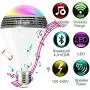 LED Smart Light Bulb with Bluetooth Speaker and APP Control RGB Multi Color Changing Dimmable LED Smart Light Bulb with Bluetooth Speaker and APP Control RGB Multi Color Changing Dimmable
