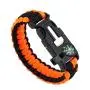 Survival Bracelet,Paracord Bracelet Kit Outdoor Survival Bracelet Camping Hiking Gear with Compass, Fire Starter, Whistle And Emergency Knife,Men's Jewelry