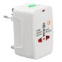 Universal power plug, Universal International Travel Adapter & Converter  Kit with 6A - UK, US, AU, Europe All in One Plug Adapter - Over 150 Countries,Built-in Safety Shutters 