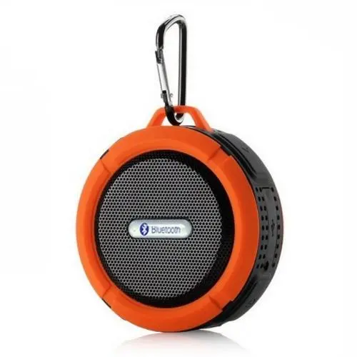 Bluetooth Sports Audio Speaker, Wireless Portable Audio Super Portable Speaker,Wireless Shower Speaker with Waterproof,5W Driver, Suction Cup, Buit-in Mic, Hands-Free Speakerphone