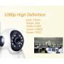 Wireless Security Camera,High Definition WiFi Security Surveillance IP Camera Home Monitor with Motion Detection Two-Way Audio Night Vision