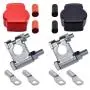 Military Style Battery Terminal Top Post Kit for Car Marine Boat Rv Vehicles Military Style Battery Terminal Top Post Kit for Car Marine Boat Rv Vehicles