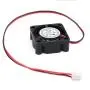 PC case Fan,Master Cooler 25 Fan Black "122510, 25mm 10mm, 10000RPM", Rifle Bearing 2 pin PC Cooling Fan Low Noise Case Fan