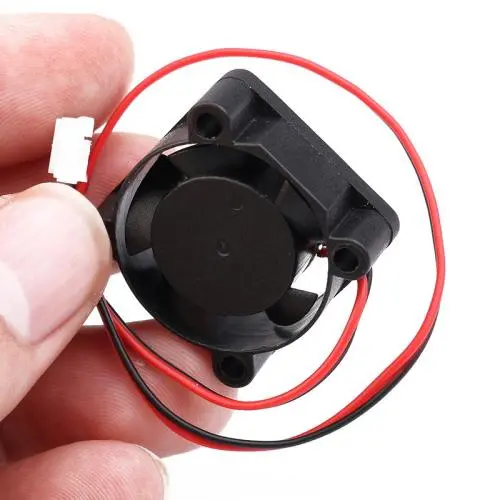 PC case Fan,Master Cooler 25 Fan Black "122510, 25mm 10mm, 10000RPM", Rifle Bearing 2 pin PC Cooling Fan Low Noise Case Fan