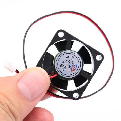 PC case  Fan,Master Cooler 30 Fan Black "123010, 30mm 10mm, 9000RPM", Rifle Bearing 2 pin PC Cooling Fan Low Noise Case Fan