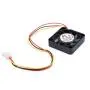 PC Case Fan,Master Cooler 40 Fan Black "124010, 40mm 10mm, 5000RPM", Rifle Bearing 3 pin PC Cooling Fan Low Noise Case Fan