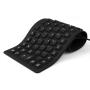 Wegner Foldable Silicone 85 Keys Keyboard USB Wired Waterproof Rollup Keyboard for PC Notebook Laptop