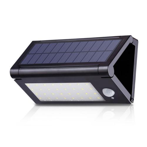 Fordable Solar Motion LED Lights with 50 Bright Nodes Security Wireless Motion Sensor Outdoor Light With 3 Modes for Garden Patio Wall Pathway Street Designed by Wegner