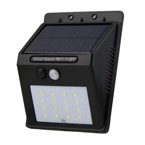 LED Solar Lights with 20 Bright Nodes,Wireless Weatherproof Security Solar Light Motion Sensor Lamp and 3 Intelligent Modes Designed by Wegner