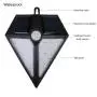  LED Solar Lights Diamond with 24 Bright Nodes,Wireless Weatherproof Security Solar Light Motion Sensor Lamp and 3 Intelligent Modes Designed by Wegner