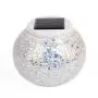 Silver Solar Powered Glass Ball Led Garden Lights, Color Changing Solar Table Lights, Gift Solar Night Lights Table Lamps with Waterproof and Perfect choice for Decorations Silver Solar Powered Glass Ball Led Garden Lights, Color Changing Solar Table Lights, Gift Solar Night Lights Table Lamps with Waterproof and Perfect choice for Decorations