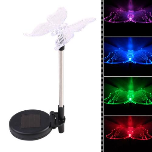 Outdoor Solar LED  lights Colorful butterfly LED lamps, Wegner Designed Gift Outdoor Solar Lights for Home, Garden, Patio, Lawn, Party and Holiday Decoration