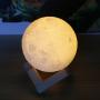 Lunar Night Light, 3D Moon LED Lamp, USB Charging Night Light, Sound Control Colorful Light, Diameter 3.9 Inch, 3D printing Moon Light