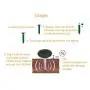 Solar Mole Repeller, Solar Sonic Rodent Repeller for Garden, Farm, Orchards, Repel Mole Gopher, Waterproof Design, Solar Power Drived, 