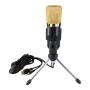 Professional Condenser Microphone, Plug &Play Home Studio microphones for Cellphone Android Recording,PC,Computer,Pod casting,Mini Desktop MIC Stand dual-layer acoustic filter