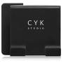 Cellphone Mount Color:Black,Fixed Clip on Flat and Slim Monitor or Laptop Monitor Within 25mm Thickness,safty Cellphone Holder/Stand for Smartphone,Enjoying Dual Screen at The Same time