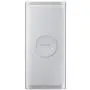 Samsung 2-in-1 Portable Fast Charge Wireless Charger and Battery Pack 10,000 mAh, Silver (US Version with Warranty) Samsung 2-in-1 Portable Fast Charge Wireless Charger and Battery Pack 10,000 mAh, Silver (US Version with Warranty)