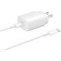 Samsung EP-TA800XWEGUS 25W USB-C Super Fast Charging Wall Charger - White (US Version with Warranty)
