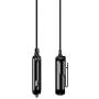 RapidX RXX5USBBOBPL X5 Plus Car Charger 5 USB Ports QC 3.0/Type CBlack on Black