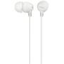 Sony MDREX15LP In-Ear Earbud Headphones, White