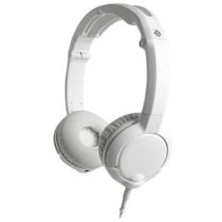 SteelSeries Flux Gaming Headset for PC, Mac, and Mobile Devices (White)