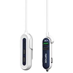 RapidX RXX5USBNPL X5 Plus Car Charger 5 USB Ports QC 3.0/Type C Navy