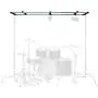 Glide Gear OH 150 Overhead Camera Light Platform Rig Stand 4-12ft Wide Modular System Glide Gear OH 150 Overhead Camera Light Platform Rig Stand 4-12ft Wide Modular System