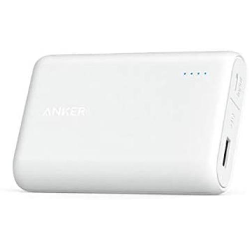 Anker PowerCore 10000, One of The Smallest and Lightest 10000mAh External Batteries, Ultra-Compact, High-Speed Charging Technology Power Bank for iPhone, Samsung Galaxy and More