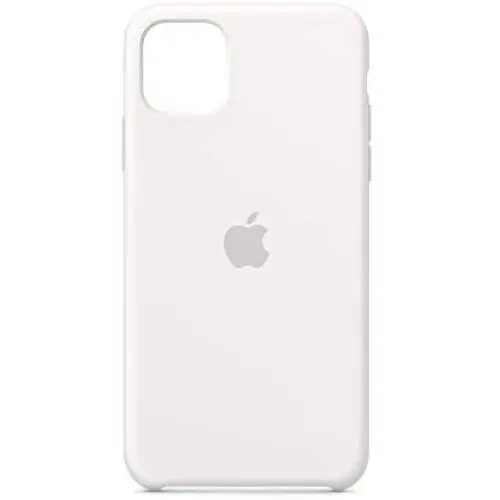 Apple Silicone Case (for iPhone 11 Pro Max) - White