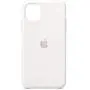 Apple Silicone Case (for iPhone 11 Pro Max) - White