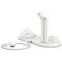 Wireless Charger Stand, 6 in 1 Multi-Function Wireless Charging Station Dock for Apple Watch Airpods, Qi Fast Wireless Charger Holder Pad for iPhone 11 Pro Max X XS XR and Smartphone (White) Wireless Charger Stand, 6 in 1 Multi-Function Wireless Charging Station Dock for Apple Watch Airpods, Qi Fast Wireless Charger Holder Pad for iPhone 11 Pro Max X XS XR and Smartphone (White)