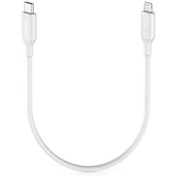 USB C to Lightning Cable (1 ft), Anker Powerline III MFi Certified Fast Charging Lightning Cable for iPhone 11/11 Pro / 11 Pro Max/X/XS/XR Max / 8 Plus/AirPods Pro, Supports Power Delivery (White)