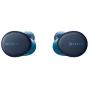 Sony WF-XB700 Extra BASS True Wireless Earbuds Headset/Headphones with mic for Phone Call Bluetooth Technology, Blue, Model: WFXB700/L