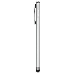Targus Slim Stylus Pen for Tablets and Smartphones, Apple iPad, Samsung Galaxy, and ALL Touchscreen devices with Slim Durable Rubber Tip, Silver (AMM1205US)